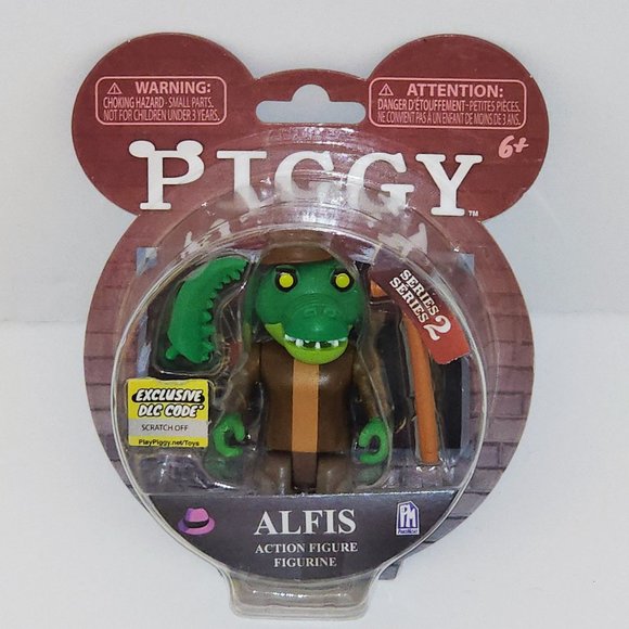 PIGGY Roblox Alfis Action Figure - Exclusive DLC Code - Series 2 - New NIP - Picture 1 of 7